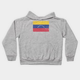 Bandera de Venezuela - Venezuelan Flag - vintage design Kids Hoodie